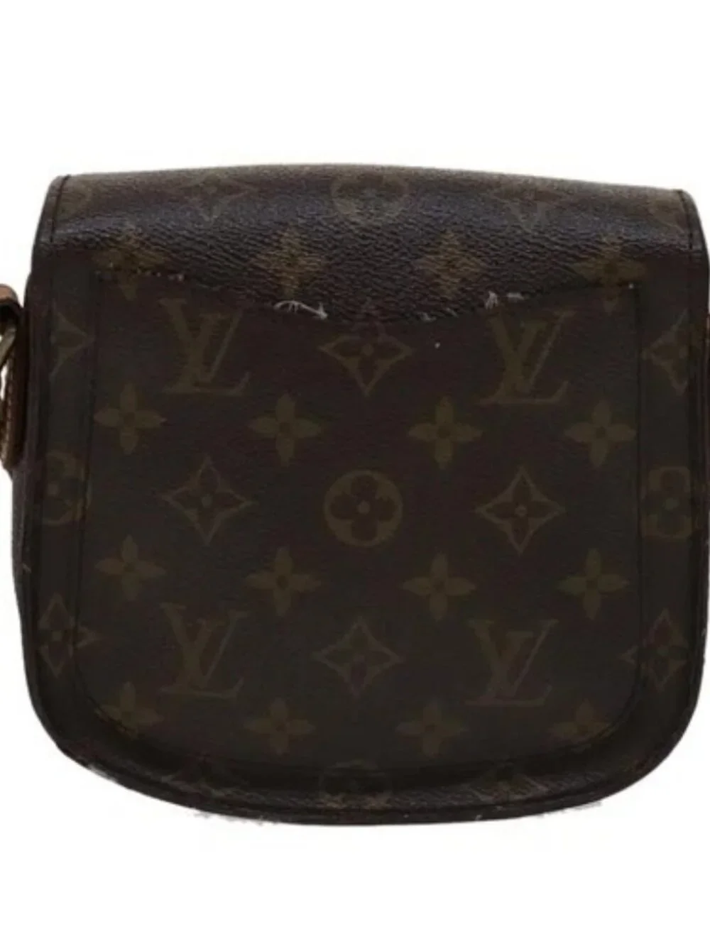 LOUIS VUITTON Monogram Saint Cloud PM Shoulder Bag M51244 LV Auth bs21491